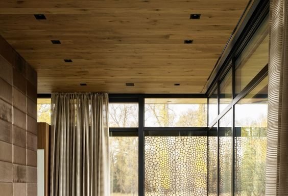 How to choose modern curtains to décor sliding glass door