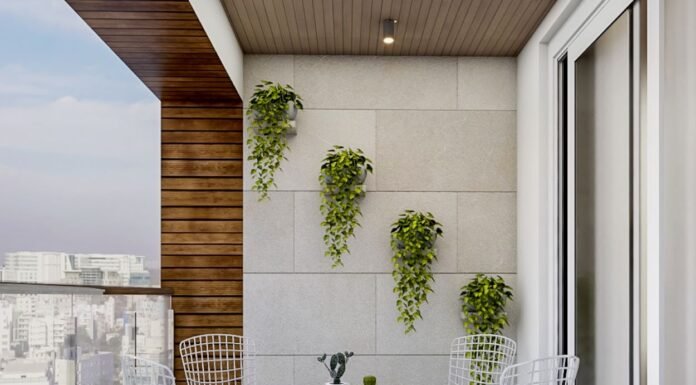10 Balcony Wall Tiles Design in India