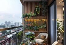 10 Balcony Wall Tiles Design in India