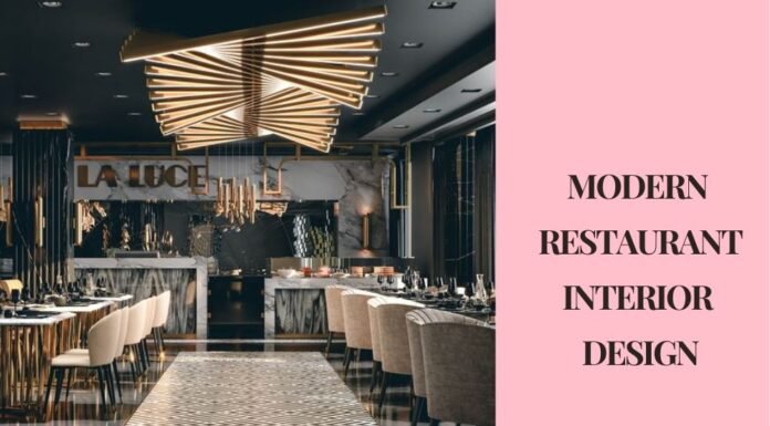 13 Modern Restaurant Interior Design Ideas