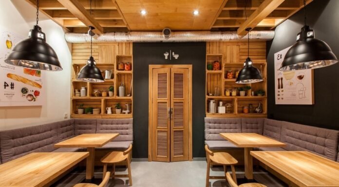 12 Low Cost Simple Restaurant Interior Design