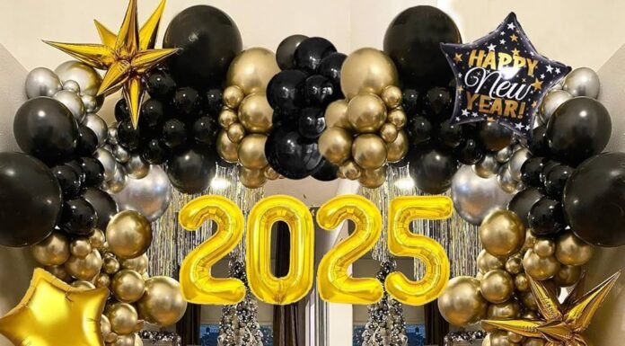 13 New Year Balloon Decoration