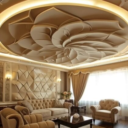 10 Designer False Ceiling Design for Hall - WowInteriorIdeas
