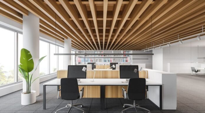 10 Modern Office Ceiling Design