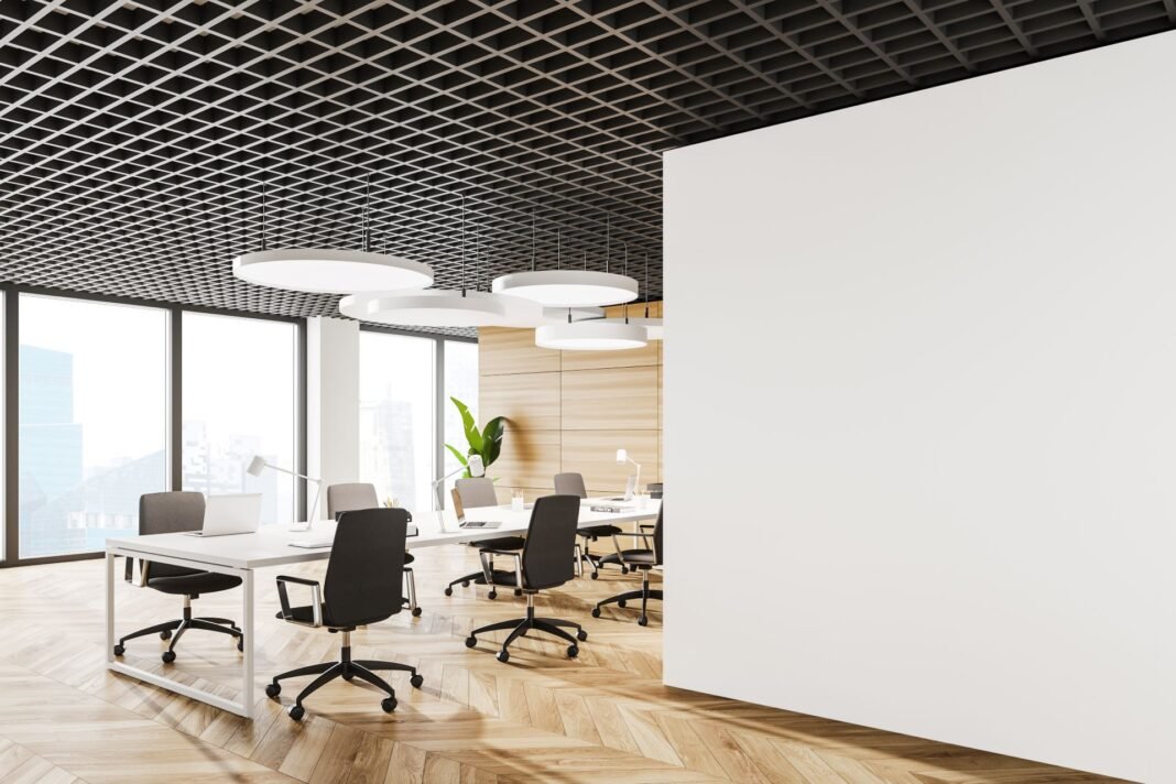 10 Modern Office Ceiling Design - WowInteriorIdeas