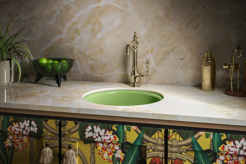 Wash Basin Tiles Ideas