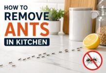 How to remove ants in Kitchen Permanently