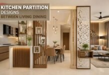 Kitchen Partition Designs Between Living Dining (2026 Guide) Modern kitchen partition designs between living dining areas