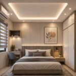 LED Panel Design for Small Bedroom