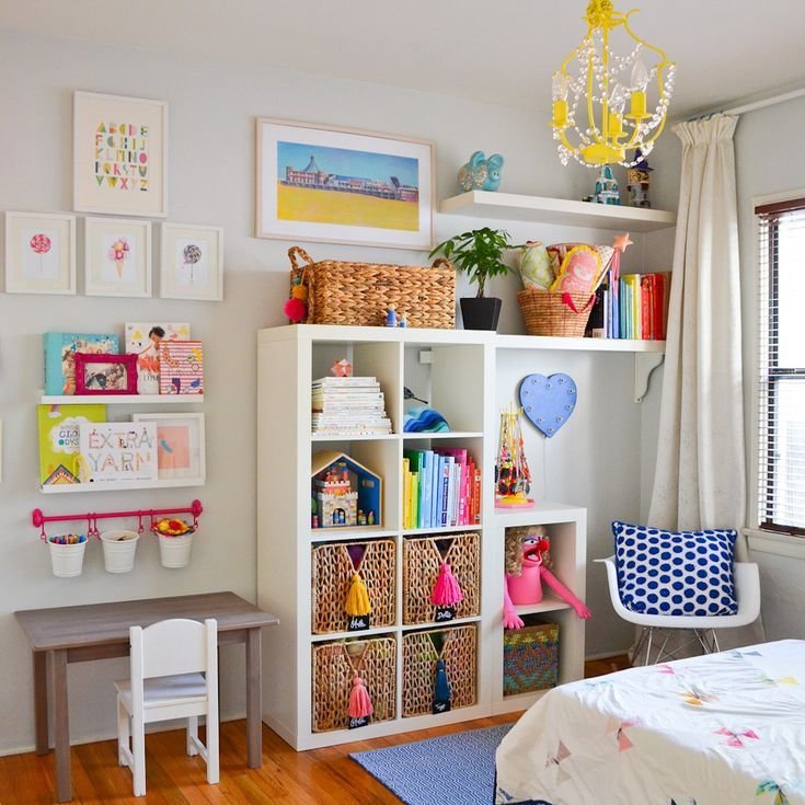 Decorative storage baskets for organizing dorm room essentials